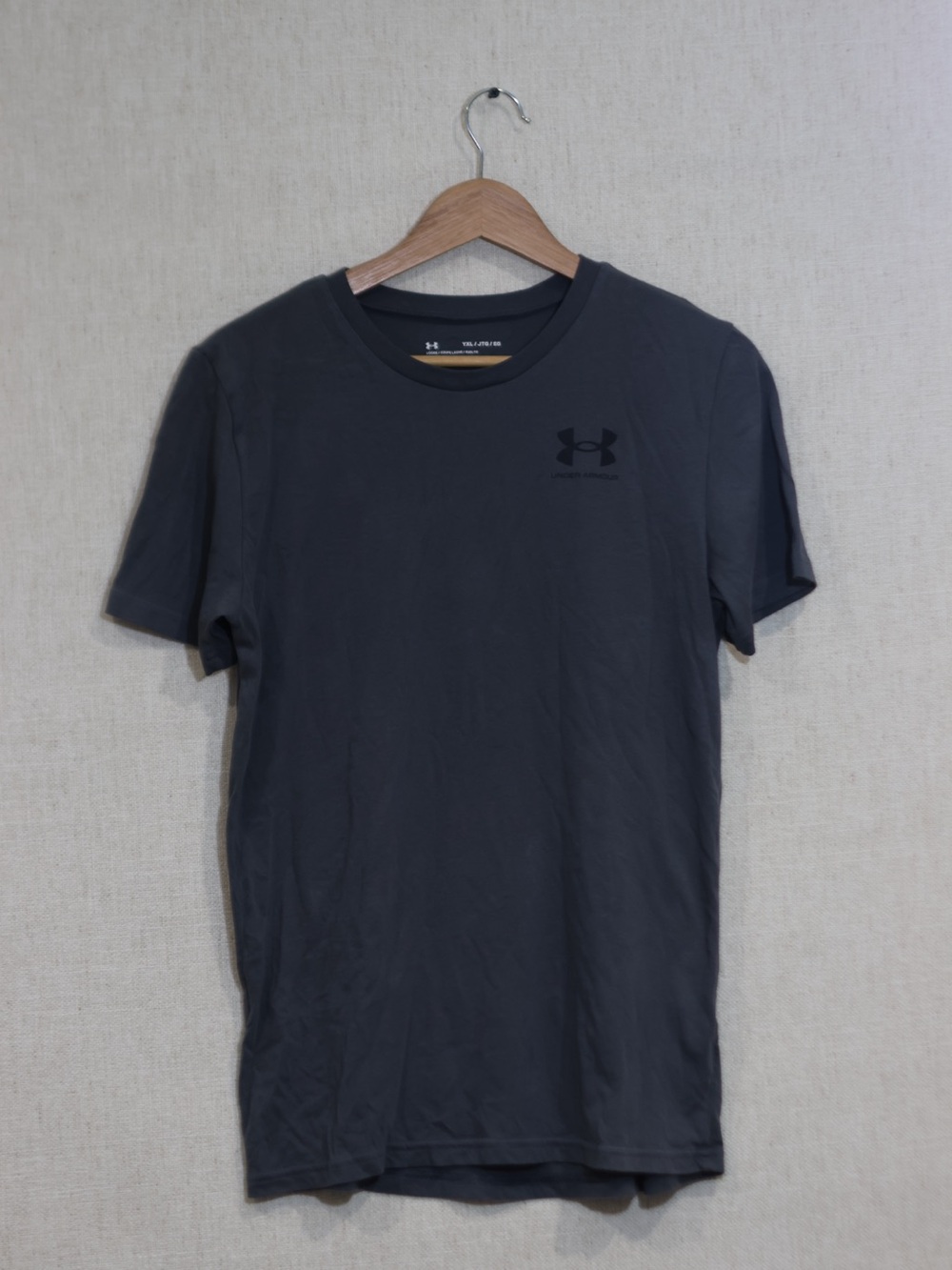 Under Armour Men's Short Sleeve Performance Tee - Charcoal Black